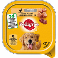 PEDIGREE Pastete Huhn und Fischöl
