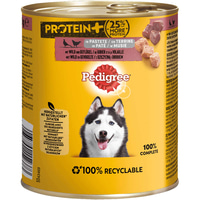 PEDIGREE Protein+ in Pastete Wild &amp; Geflügel