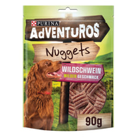 Purina AdVENTuROS Nuggets, Hundeleckerli fettarm mit Wildschweingeschmack