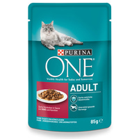 PURINA ONE Adult in Sauce Rind 24x85g