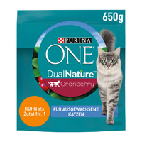 PURINA ONE Dual Nature Huhn mit Cranberry 650g