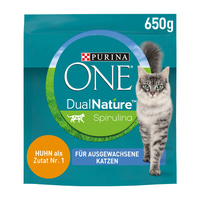 PURINA ONE Dual Nature Huhn mit Spirulina 650g
