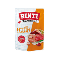 Rinti Kennerfleisch mit Huhn Pouch