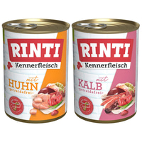 Rinti Kennerfleisch Mix Huhn &amp; Kalb 24x400g