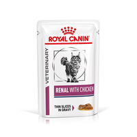 ROYAL CANIN® Veterinary RENAL HUHN Nassfutter für Katzen