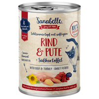 Sanabelle Schlemmertopf mit Rind &amp; Pute