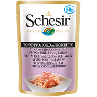 Schesir Cat Thunfisch, Huhn mit Schinken