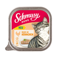 Schmusy Menü mit Hühnchen