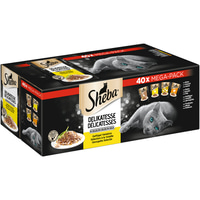 Sheba Delikatessen in Gelee Geflügel Variation Multipack 40x85g