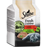 SHEBA Fresh Cuisine Taste of Rome Truthahn &amp; Huhn