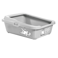 Katzentoilette Katzenklo Schalentoilette mit abnehmbarem Rand, 19,99 €