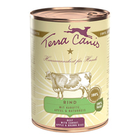 Terra Canis CLASSIC - Rind mit Karotte, Apfel und Naturreis