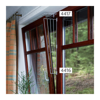 Trixie Kippfenster-Schutzgitter für ober- oder unterhalb des Fensters