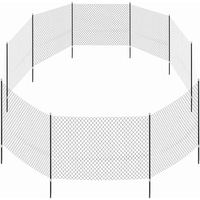 Trixie Mobiler Hundezaun schwarz 15 m | Rückläufer