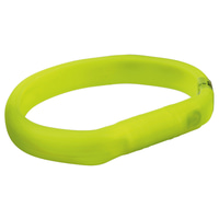 Trixie Flash Leuchtband USB grün M-L 50cm/18mm | Rückläufer