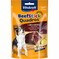 Vitakraft Hundesnack Beef-Stick Quadros Leber &amp; Kartoffel