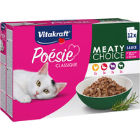 Vitakraft Poésie Classique Meaty Choice Sauce 12x85g