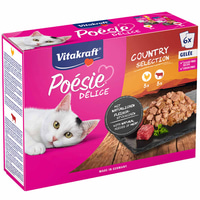 Vitakraft Poésie®Déli Gelée Country Selection 6x85g