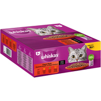 Whiskas Multipack 1+ Klassische Auswahl in Sauce 80x85g