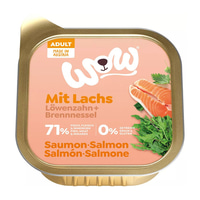 WOW Adult Lachs mit Löwenzahn und Brennnessel