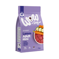 WOW DOG TROCKEN Minis ADULT mit Lamm 1 kg