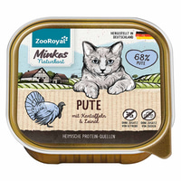 ZooRoyal Minkas Naturkost Pute mit Kartoffeln