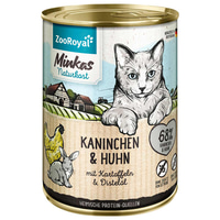 ZooRoyal Minkas Kaninchen und Huhn mit Kartoffeln