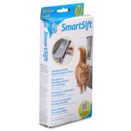 Catit SmartSift biologisch abbaubare Ersatzfolie für die Abfallwanne 12er Pack