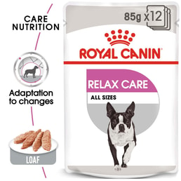 ROYAL CANIN RELAX CARE Nassfutter für Hunde in unruhigem Umfeld 12x85g