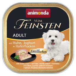 Animonda Vom Feinsten Adult Schlemmerkern mit Huhn, Joghurt und Haferflocken