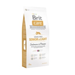 Brit Care Dog Grain-free Senior &amp; Light Salmon &amp; Potato