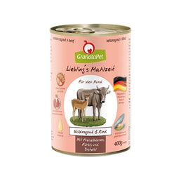 GranataPet Liebling's Mahlzeit Wildragout und Rind