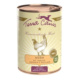 Terra Canis CLASSIC – Huhn mit Tomate, Amaranth und Basilikum