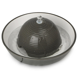 Trixie Trinkbrunnen Keramik Vital Flow 1,5 l, grau/weiß | B-Ware
