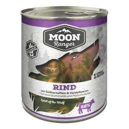 MOON Ranger Rind mit Süßkartoffeln &amp; Heidelbeeren