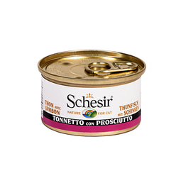 Schesir Katzenfutter in Gelee Thunfisch mit Schinken