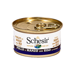 Schesir Natural Huhn &amp; Rind mit Reis