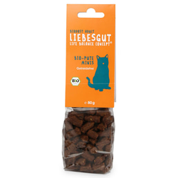 Liebesgut Biokost Katzen Snacks Puten Minis