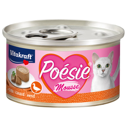 Vitakraft Katzenfutter Poésie Mousse Ente