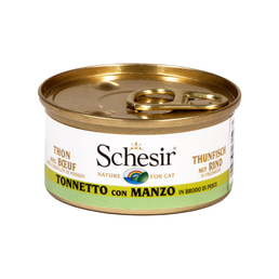 Schesir Cat Brühe Thunfisch &amp; Rind