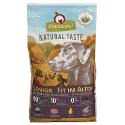 GranataPet Natural Taste Senior - Fit im Alter