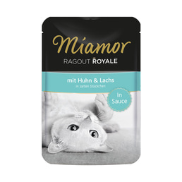 Miamor Ragout Royale in Sauce Huhn und Lachs