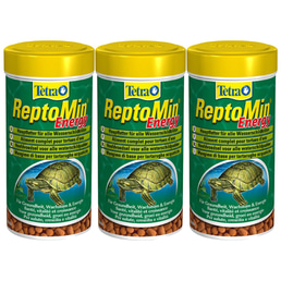 Tetra Wasserschildkrötenfutter ReptoMin Energy 3x250ml