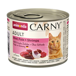 animonda Carny Adult Rind, Pute und Shrimps