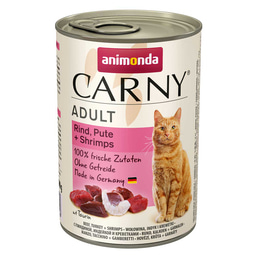 Animonda Katzenfutter Carny Adult Rind, Pute &amp; Shrimps