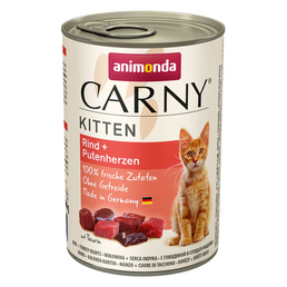 animonda Carny Kitten Rind und Putenherz