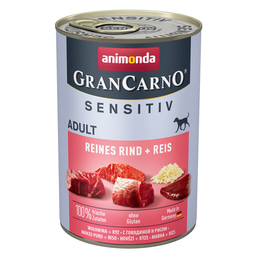 animonda GranCarno Adult Sensitiv Reines Rind + Reis