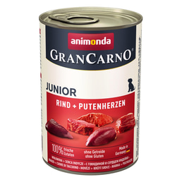 animonda GranCarno Junior Rind und Putenherz