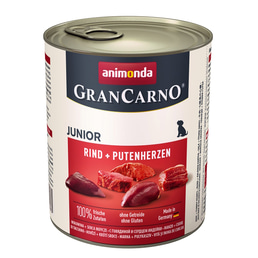 animonda GranCarno Junior Rind und Putenherz