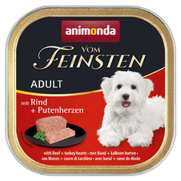 animonda vom Feinsten Adult Rind und Putenherzen